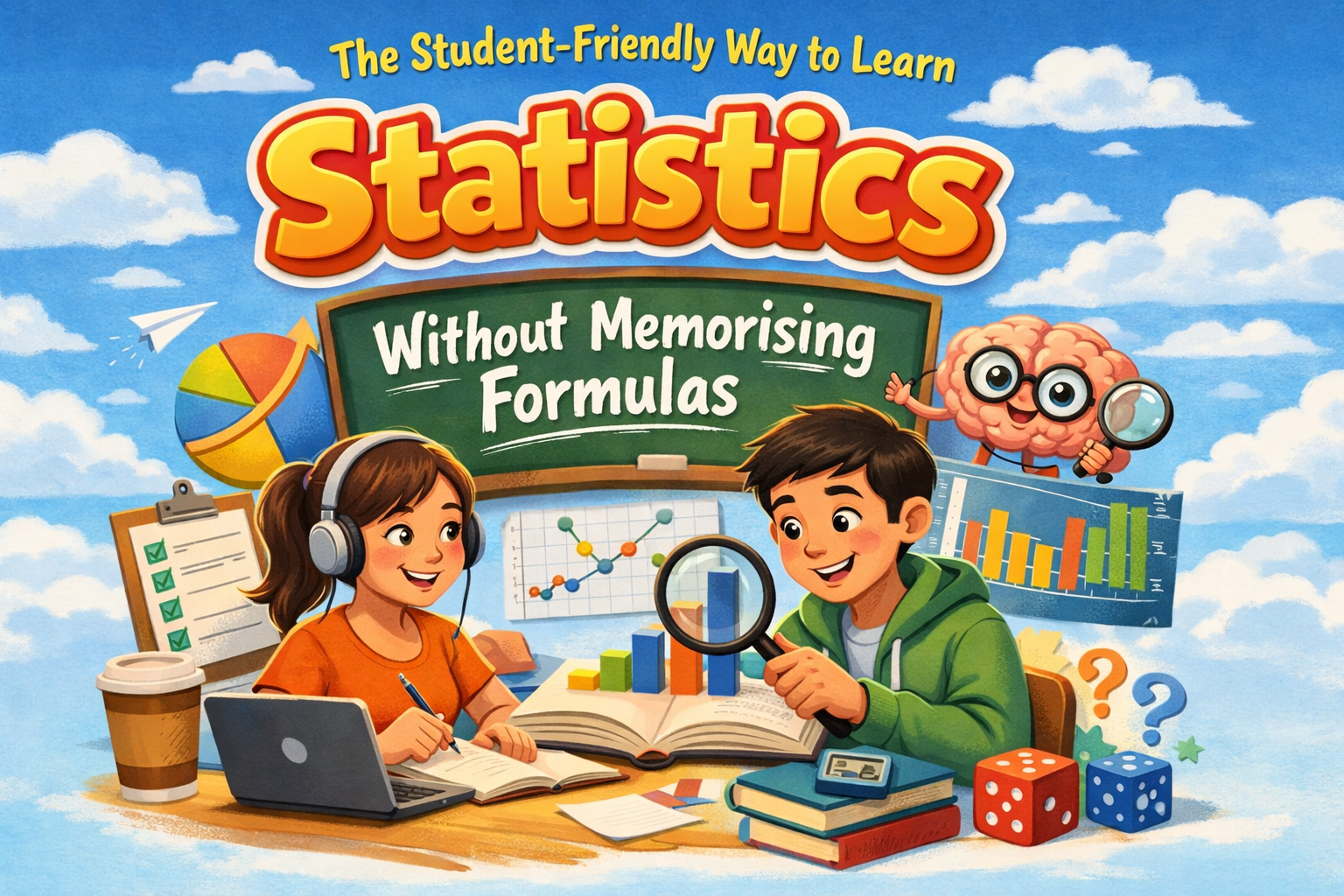 The Student-Friendly Way to Learn Statistics Without Memorising Formulas