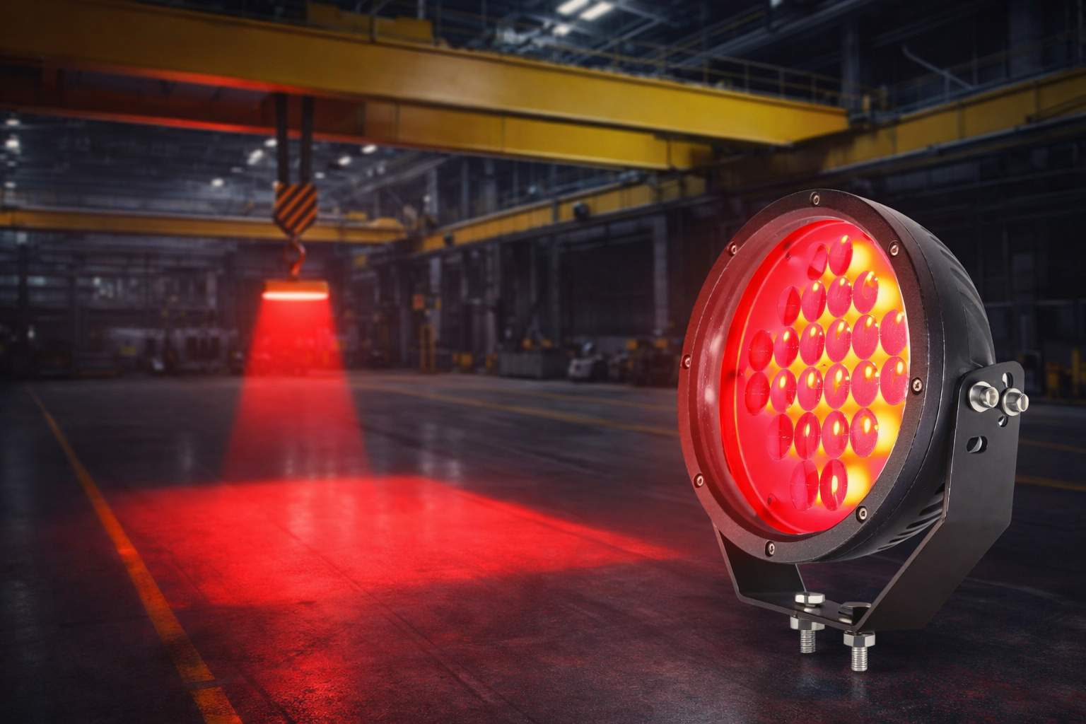 How Crane Safety Lights Reduce Near-Miss Incidents