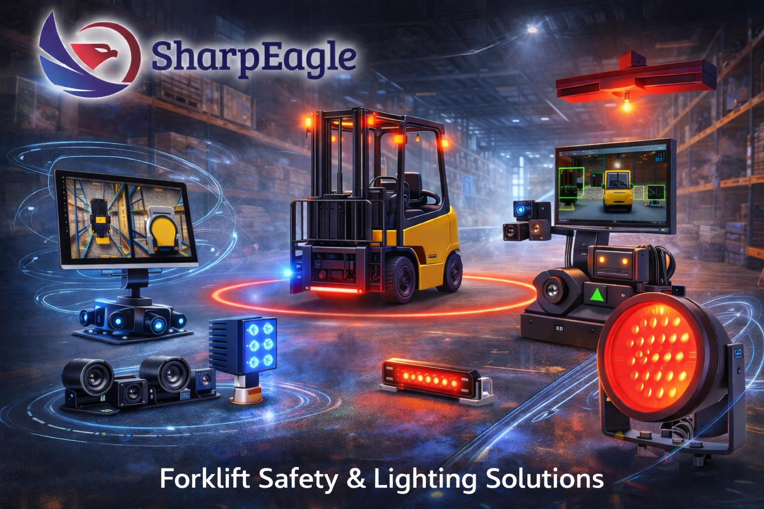 Why Cold Storage Facilities Need Advanced Forklift Safety Lights