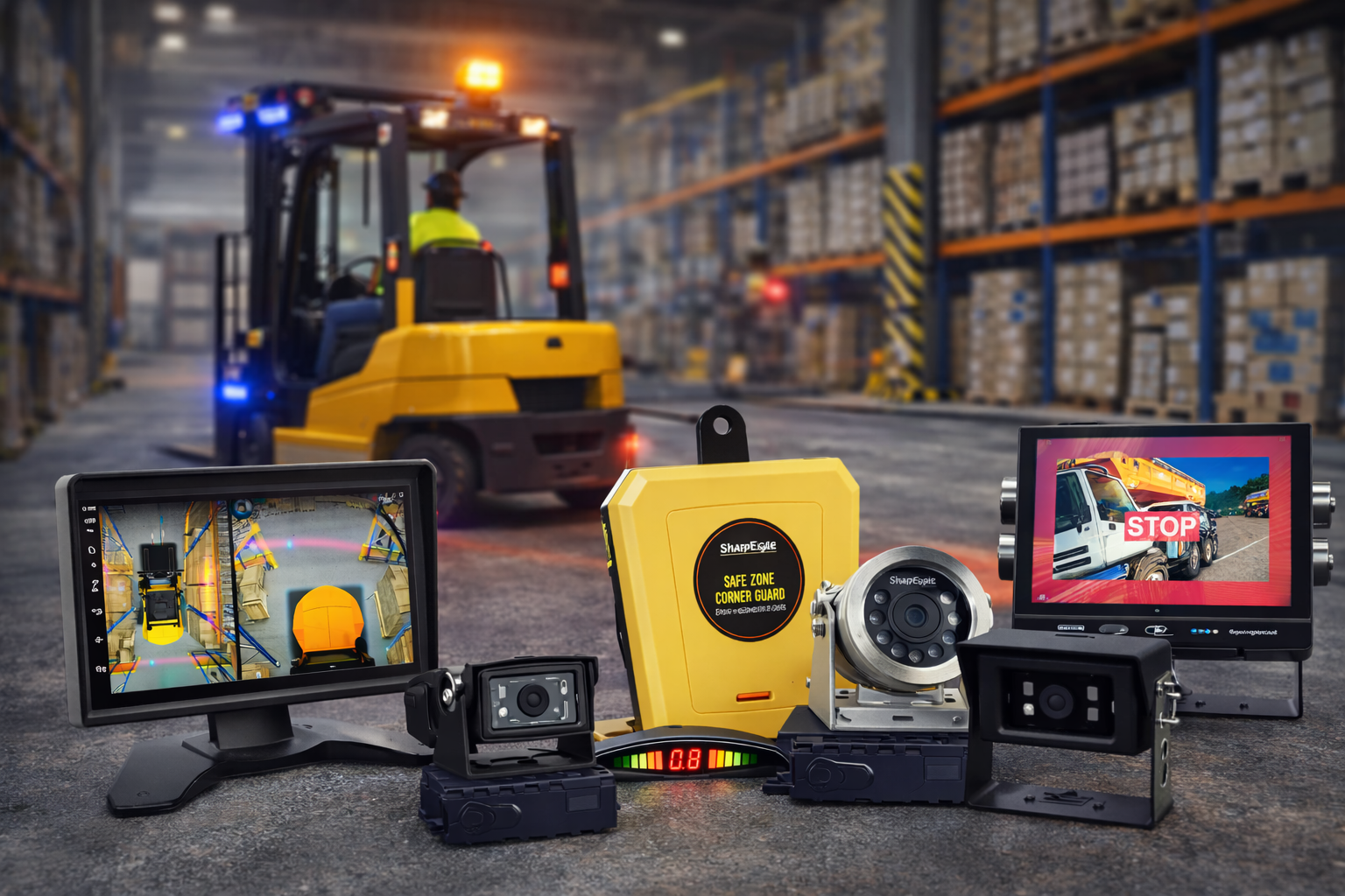 Smart Forklift Safety Solutions for Accident-Free Material Handling