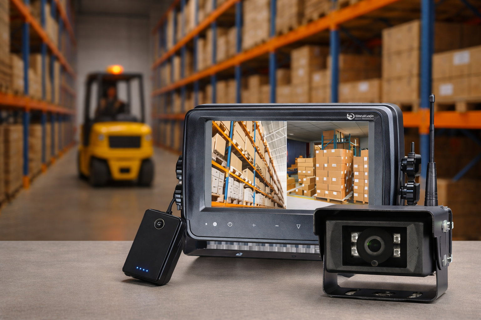 Wireless Forklift Camera Solutions for UAE’s Growing Logistics Sector