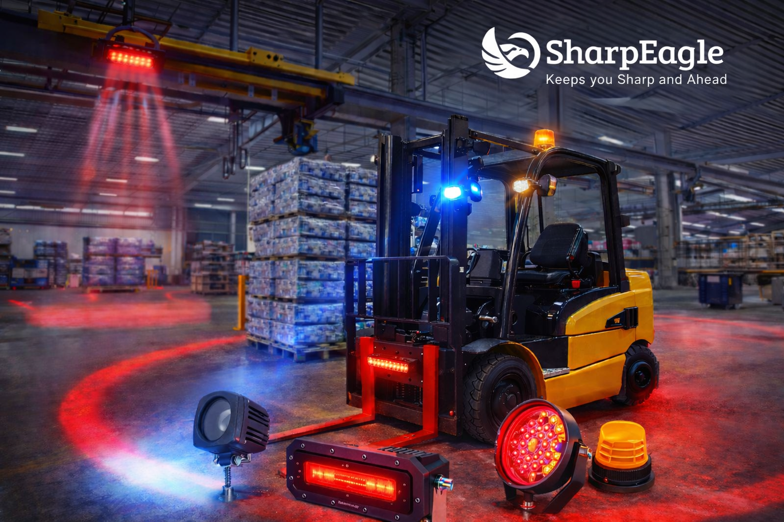 Advanced Forklift Safety Lighting Solutions for Modern UK Warehouses