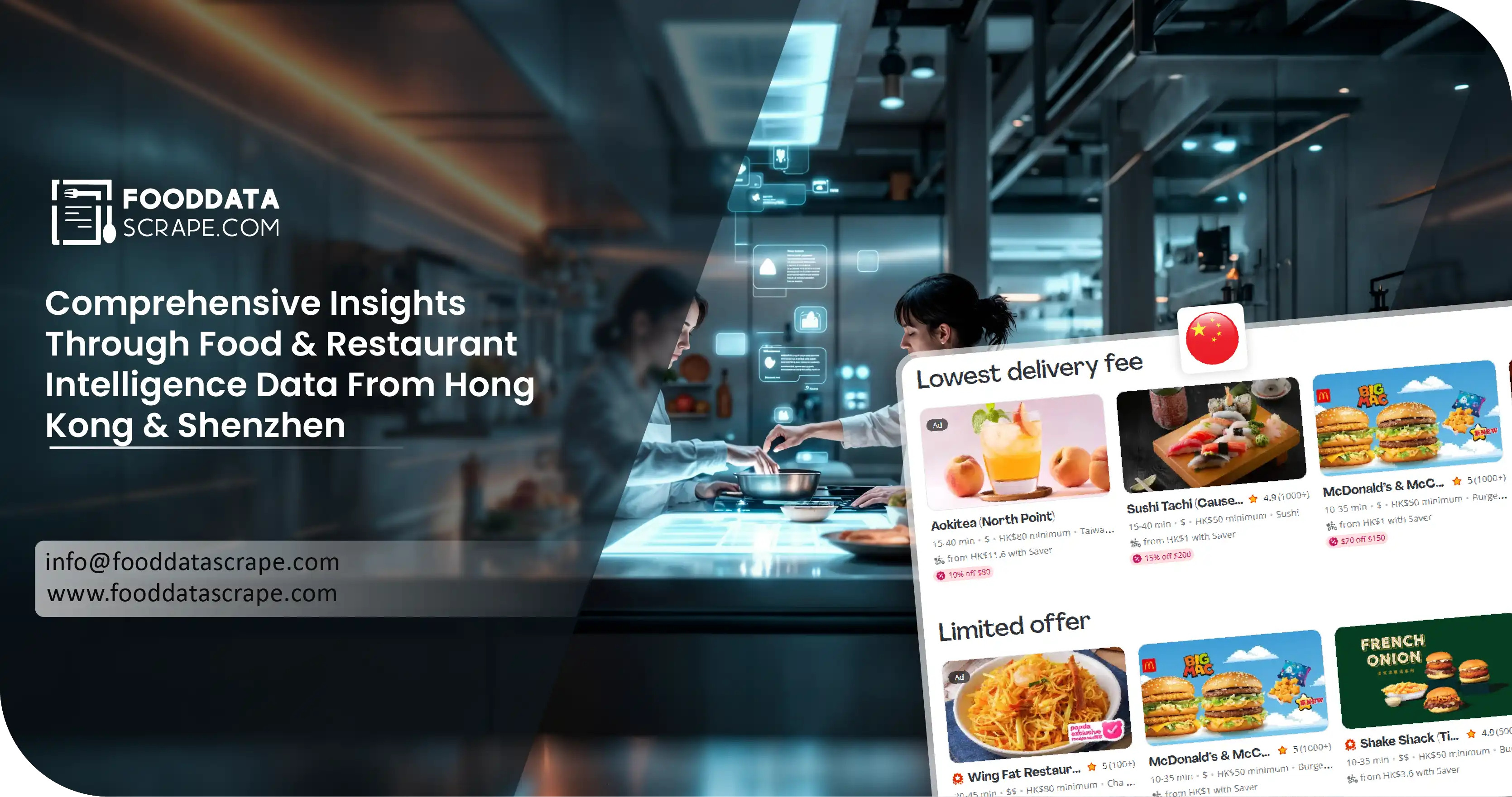 Comprehensive Insights Through Food & Restaurant Intelligence Data From Hong Kong & Shenzhen