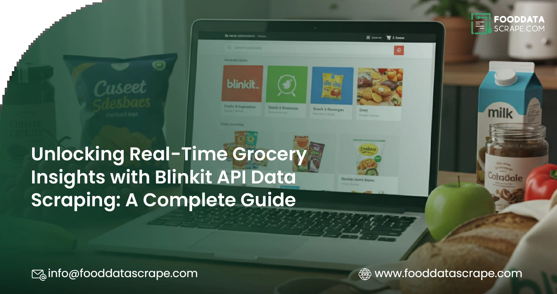 Unlocking Real-Time Grocery Insights with Blinkit API Data Scraping