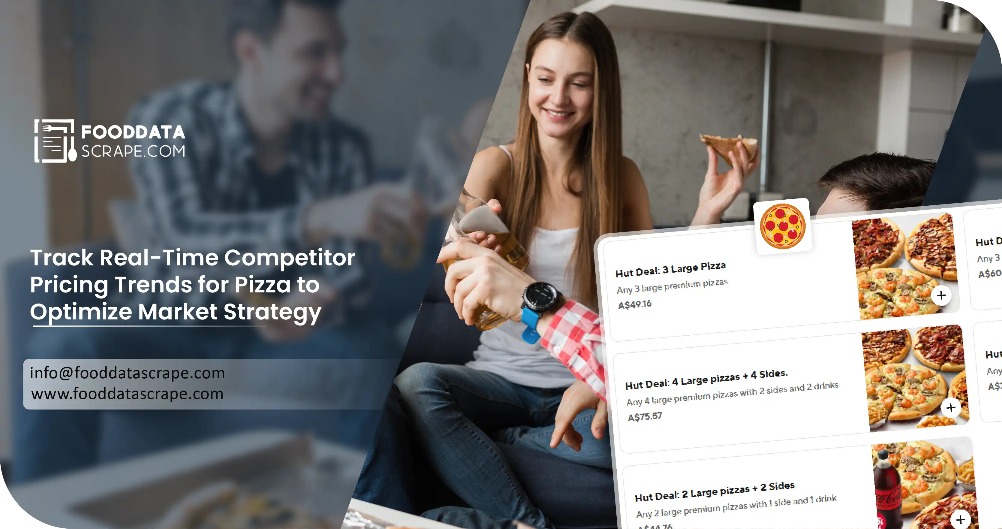 Track Real-Time Competitor Pricing Trends for Pizza to Optimize Market Strategy