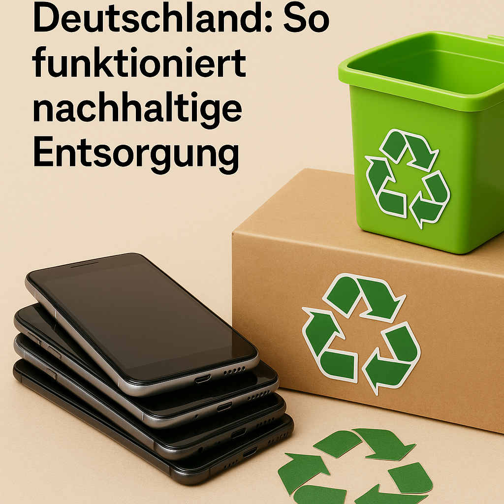 Smartphone Recycling in Deutschland: So funktioniert nachhaltige Entsorgung