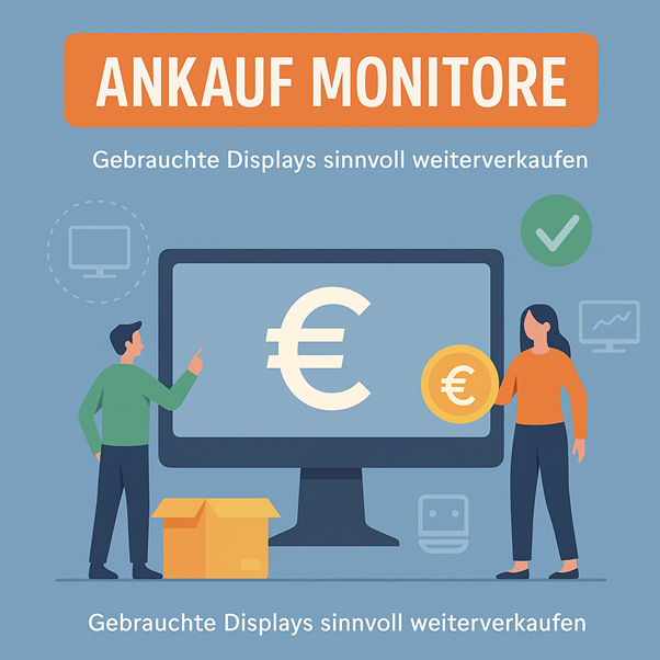 Ankauf Monitore – Warum gebrauchte Displays für Unternehmen attraktiv sind