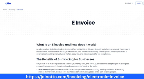 Electronic Invoice Benefits for Modern Business Operations