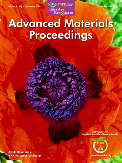 Advanced Materials Proceedings, July-September 2020 issue value to “Advancement of Materials to sustainable and green world”