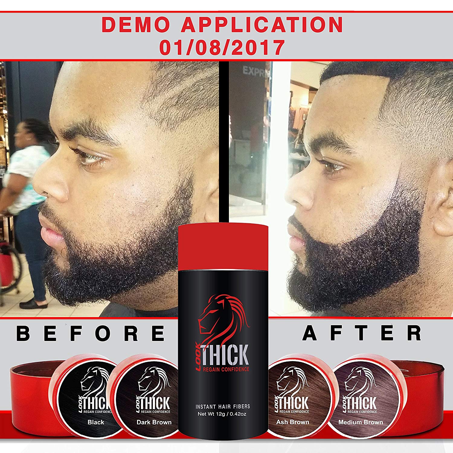Look Thick's Beard Fiber Spray