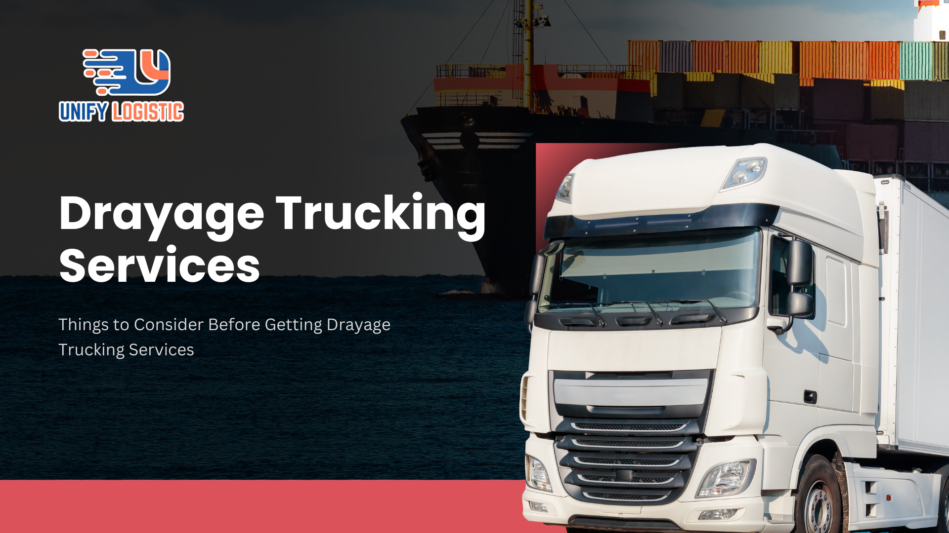 Things to Consider Before Getting Drayage Trucking Services