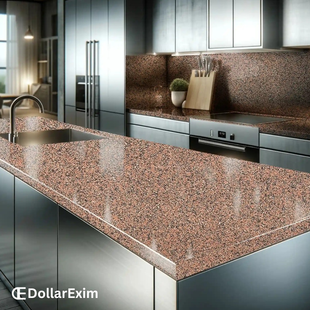  Stylish Rose Granite Countertops for Modern Kitchens-DollarExim