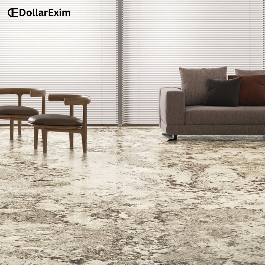 Elegant Alaska White Granite Flooring for Interiors-Dollar Exim