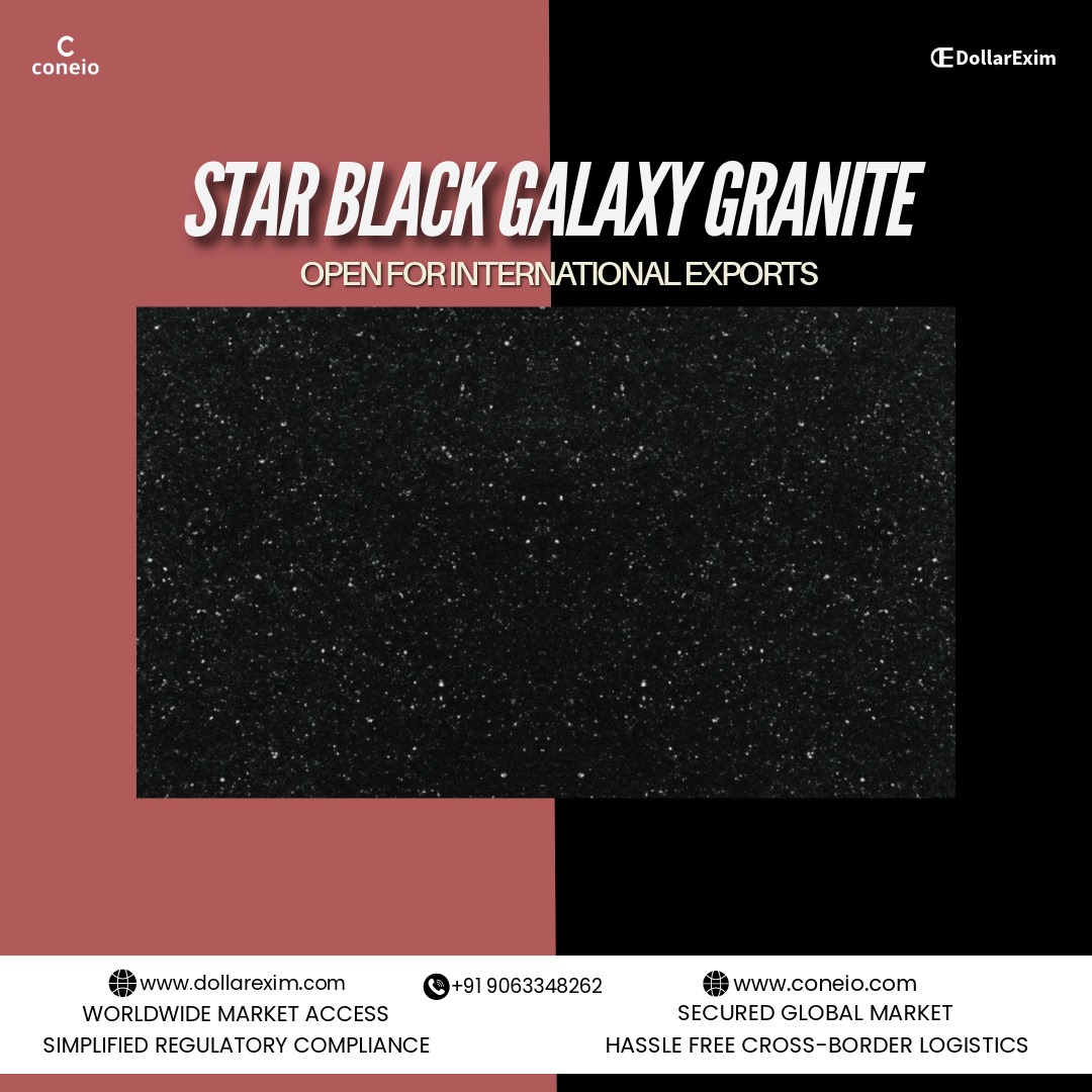 Premium Star Black Galaxy Granite for Export-Dollar exim