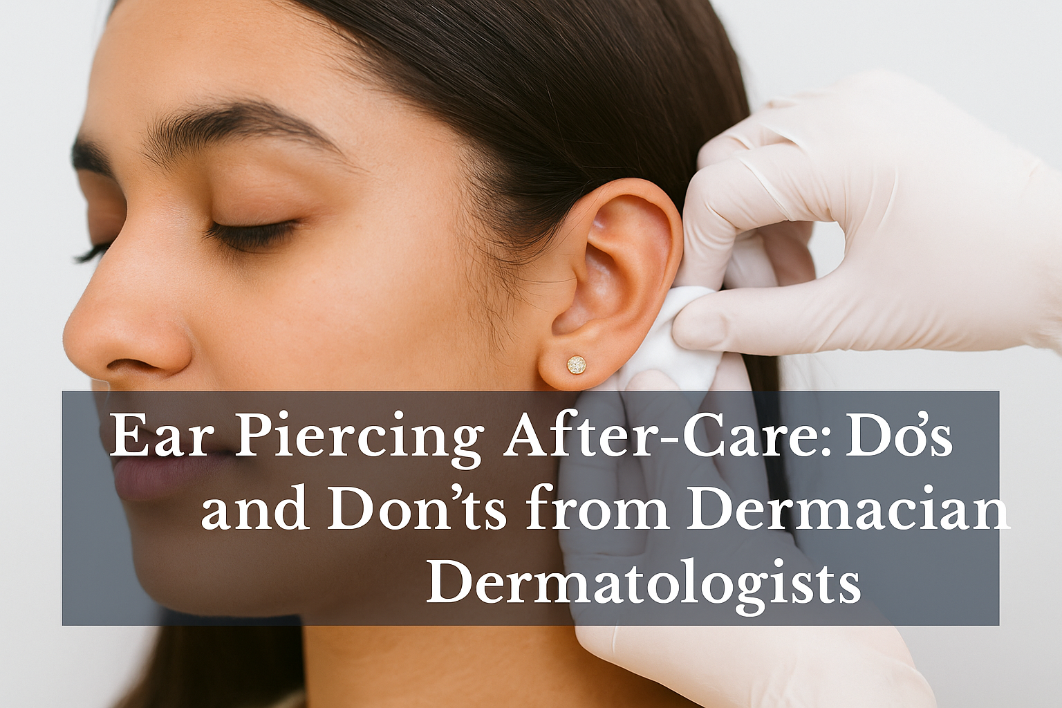 Ear Piercing After-Care: Do’s and Don’ts from Dermacian Dermatologists