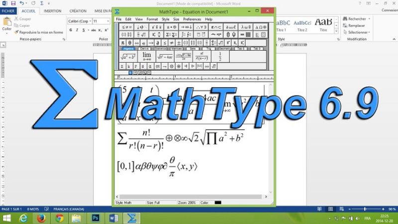 Hướng Dẫn Cài Đặt MathType 6.9 Trên Windows 10, 11 Mới Nhất