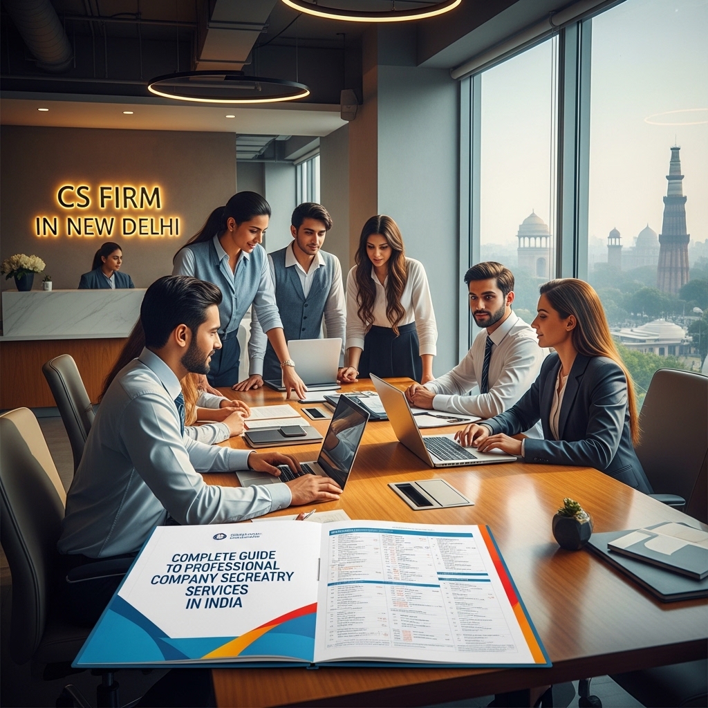 CS Firm in New Delhi: Complete Guide to Professional Company Secretary Services in India