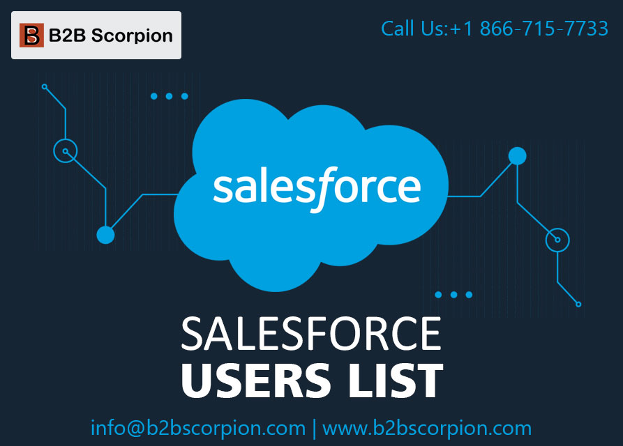 Salesforce Users List | List of Companies Using Salesforce | B2B Scorpion