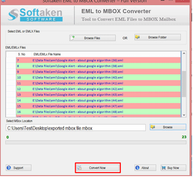 Convert EML to MBOX File Format with Using EML to MBOX Converter