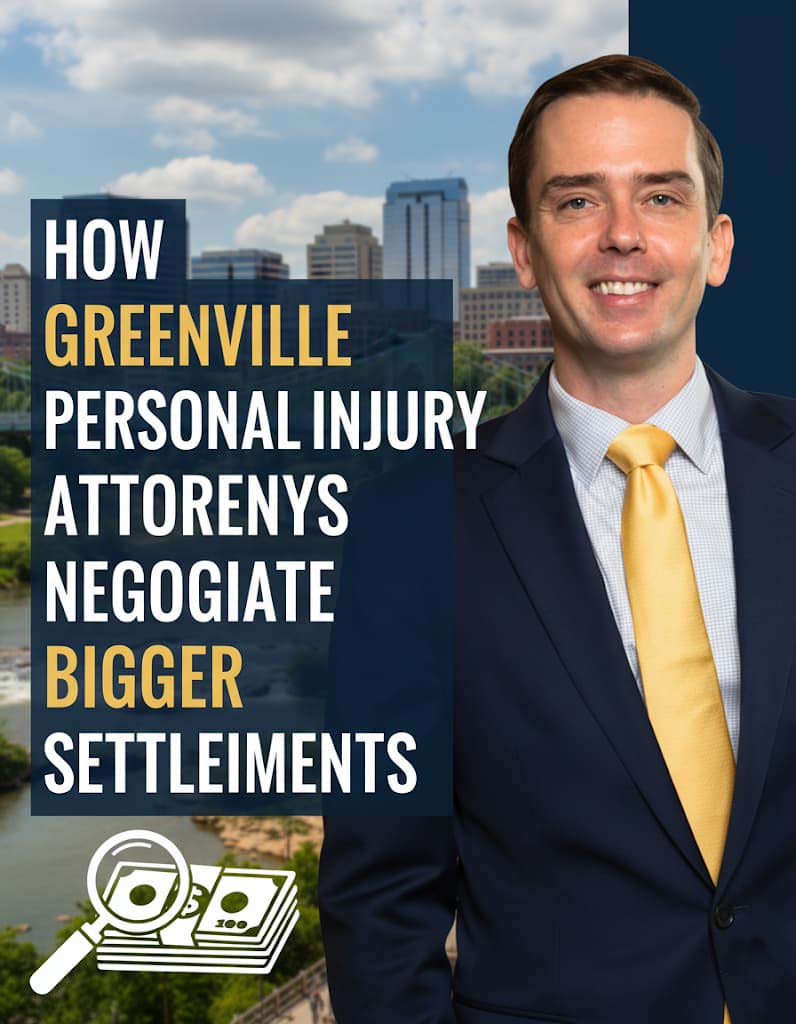 How Greenville Personal Injury Attorneys Negotiate Bigger Settlements