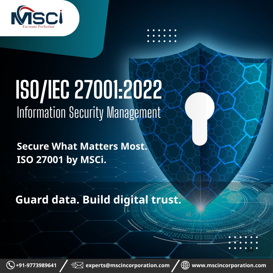 Top Benefits of Getting ISO 27001 Certification for Your Organization: MSCi