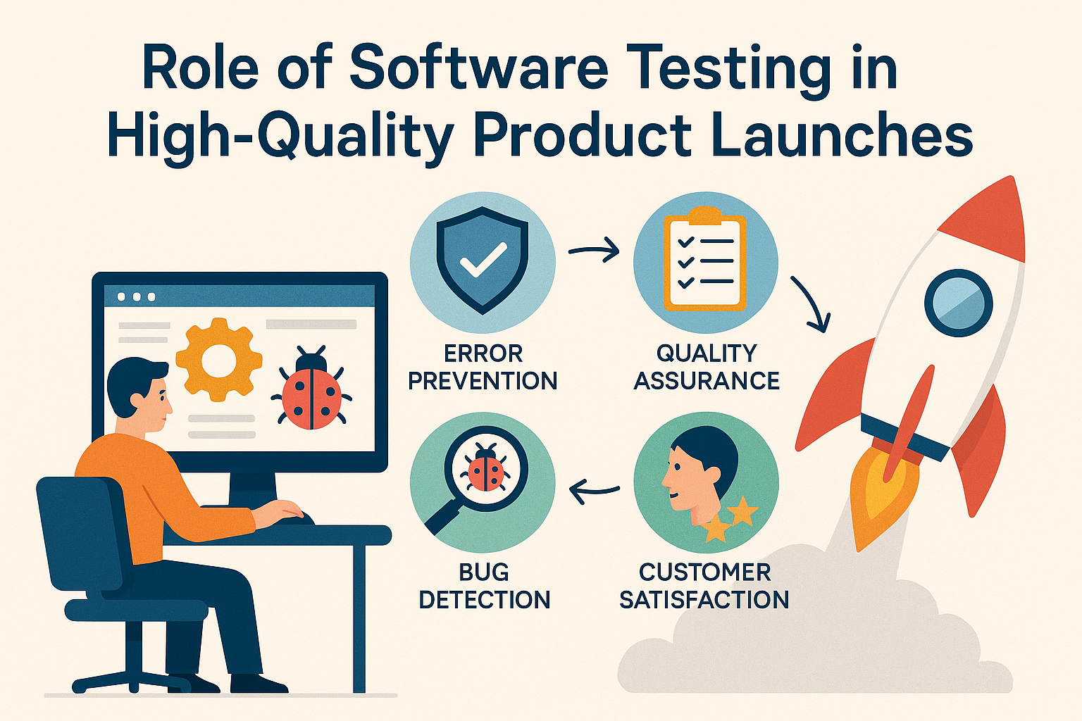 Role of Software Testing in High-Quality Product Launches