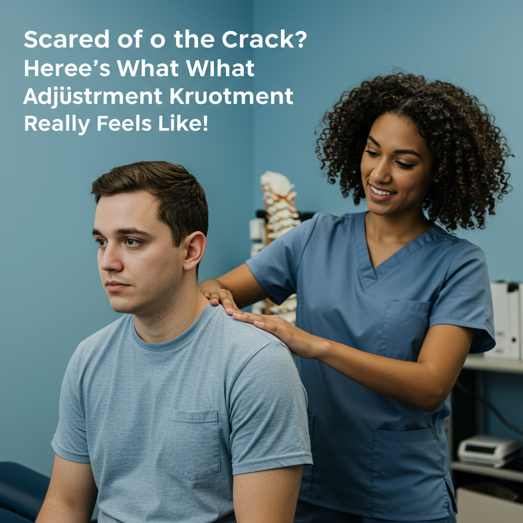 Scared of the Crack? Here's What Chiropractic Adjustment Kitchener Really Feels Like!