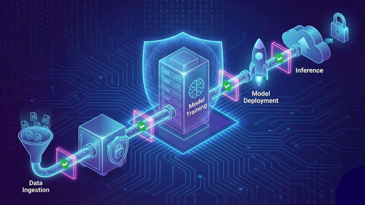 Securing AI Pipelines From Data Ingestion To Inference