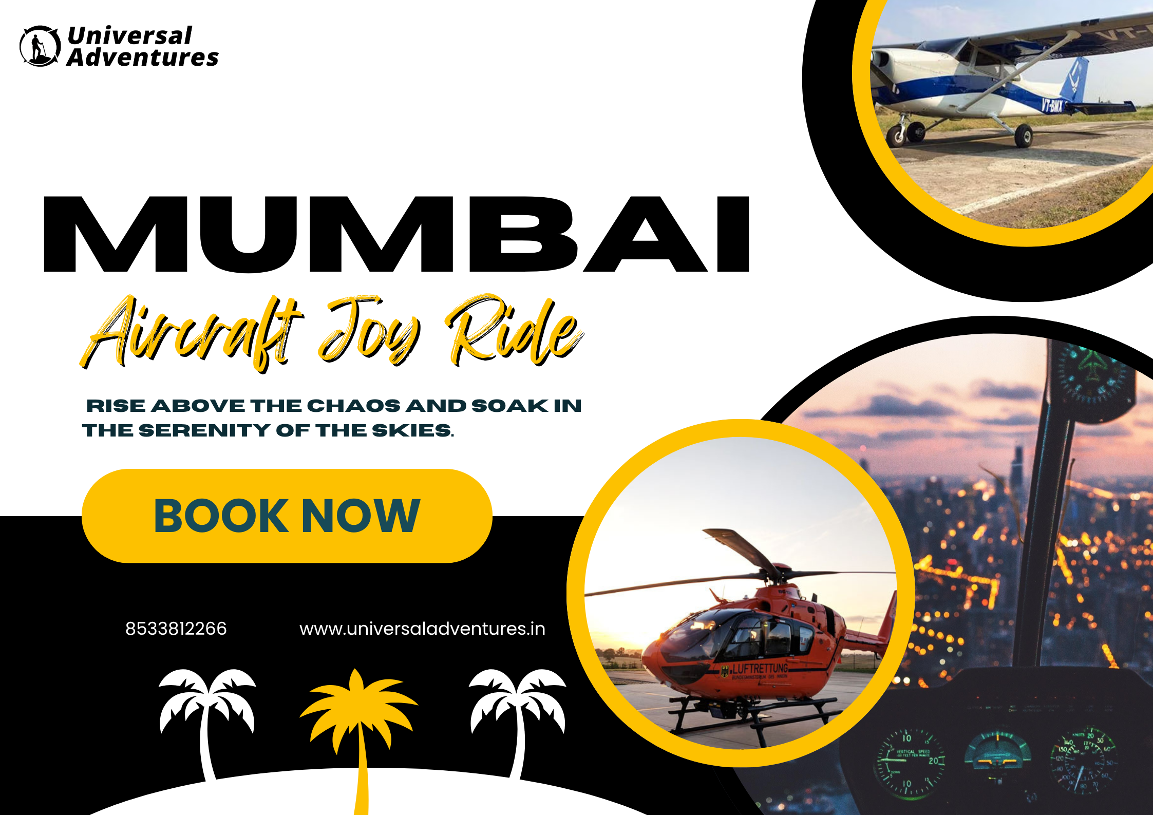 Discover Mumbai from Above: The Ultimate Helicopter Joy Ride Experience