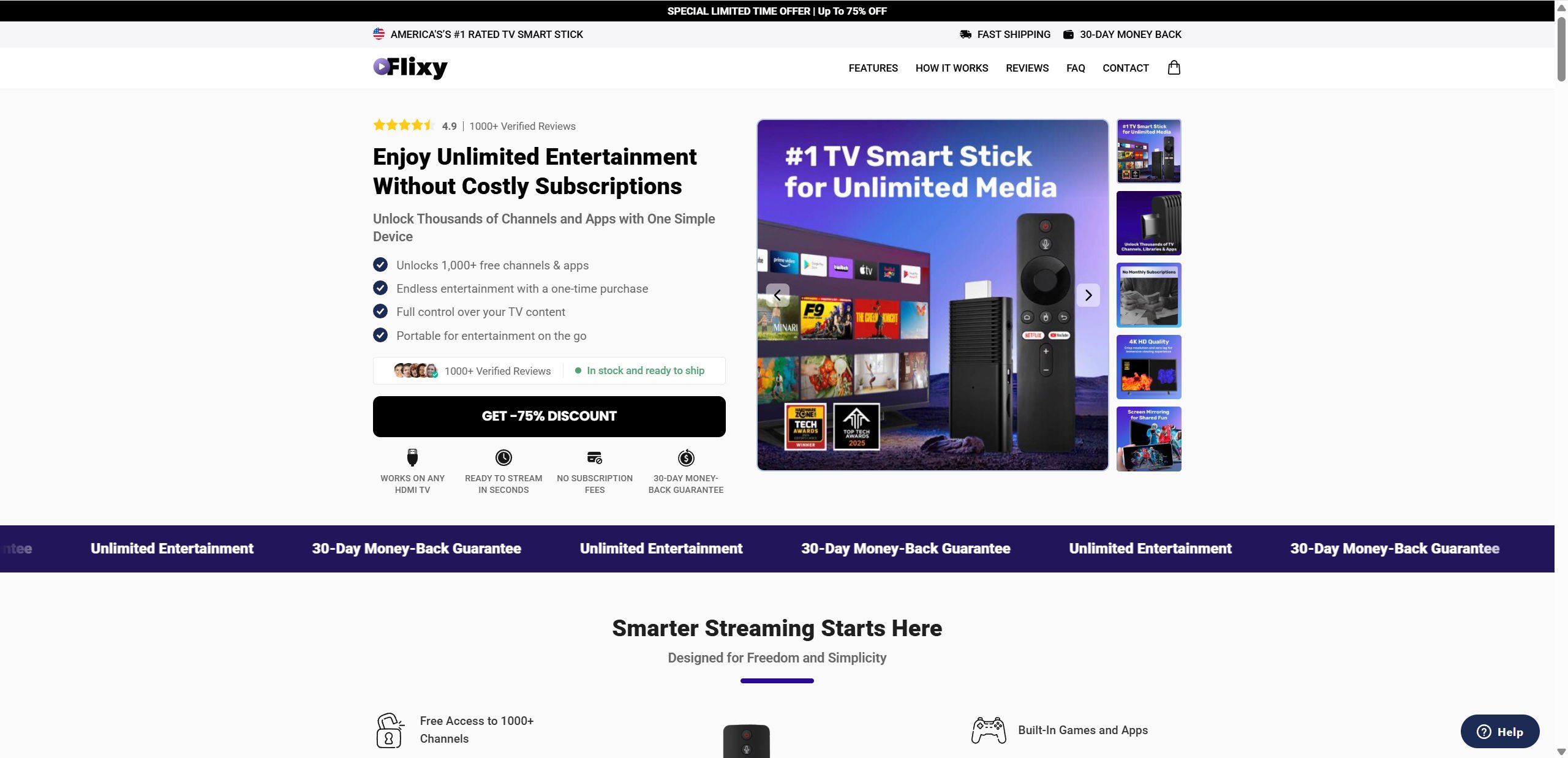 Flixy TV Stick Reviews –  (Expert Analysis Report!) Official Website Results Before Buy