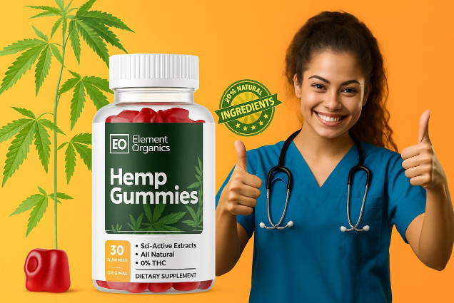 Element Organics Hemp Gummies Australia FAST ACTING Lets BUY This!