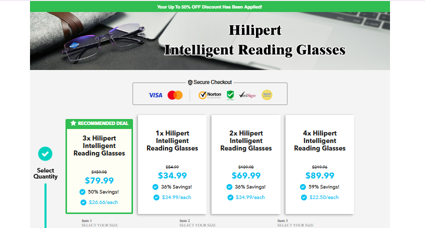 Hilipert Intelligent Reading Glasses Reviews (Critical 2025 Warning!) Know The Facts Before Buying!
