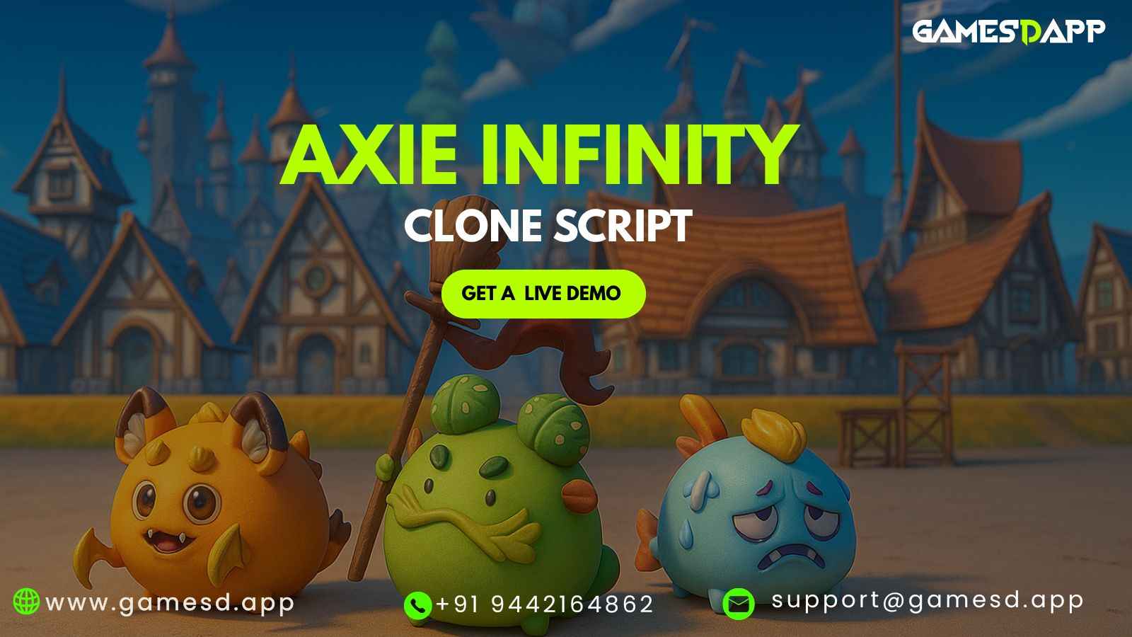 Axie Infinity Clone Script: Google-Approved Play-to-Earn NFT Game Engine