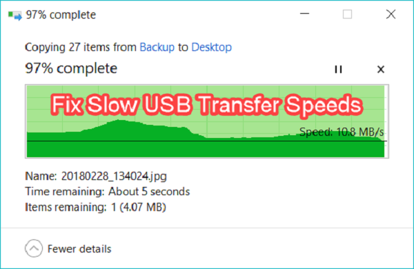 How To Fix USB 3.0 Transfer Speed Slow