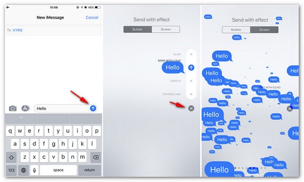 How to Use Bubble and Screen Effects in iMessage
