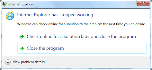 How to Fix Internet Explorer Has Stopped Working?
