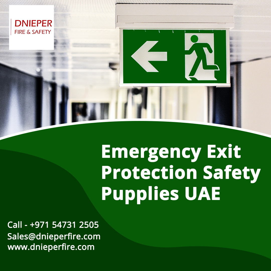 Emergency Exit Protection Safety Supplies UAE