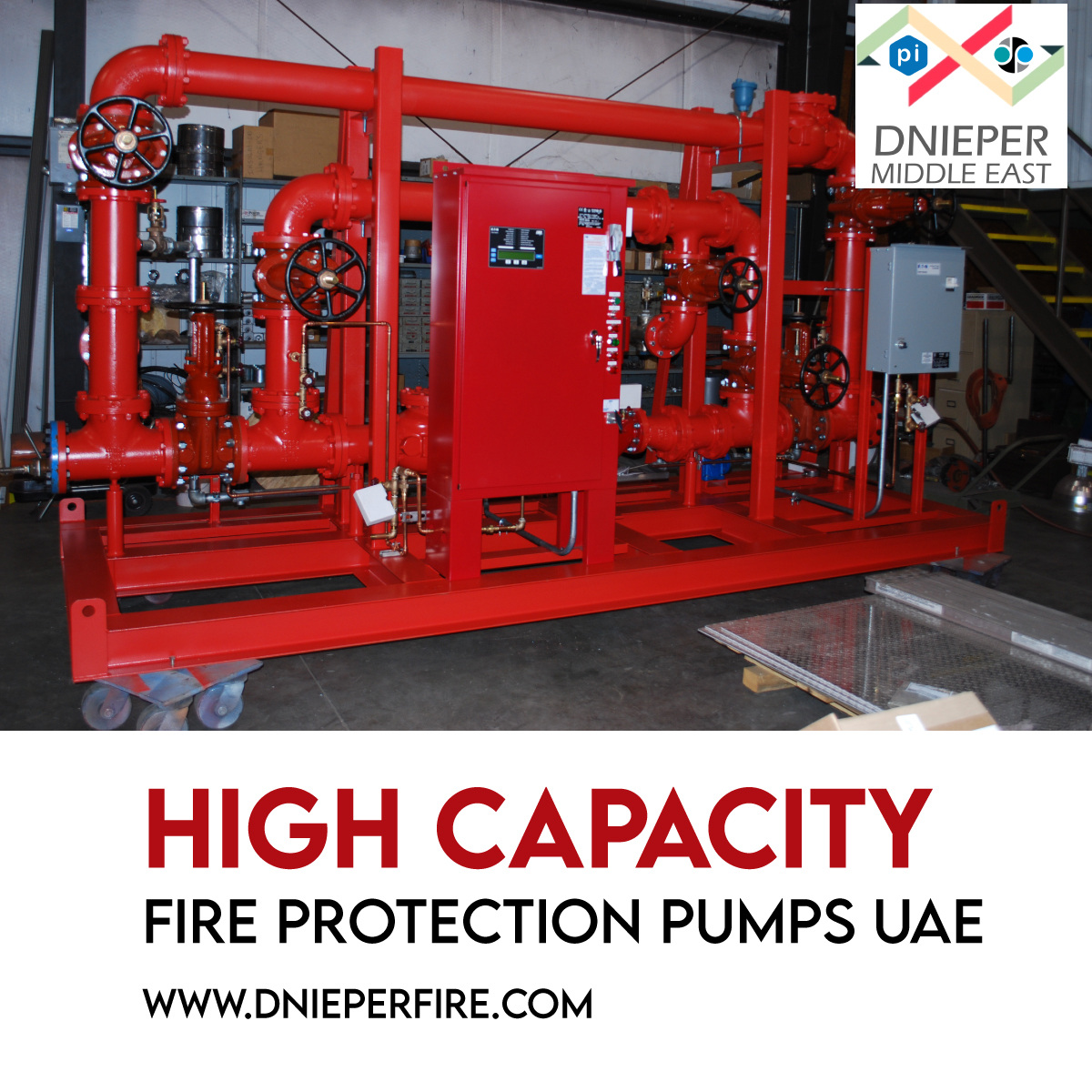 High Capacity Fire Protection Pumps UAE