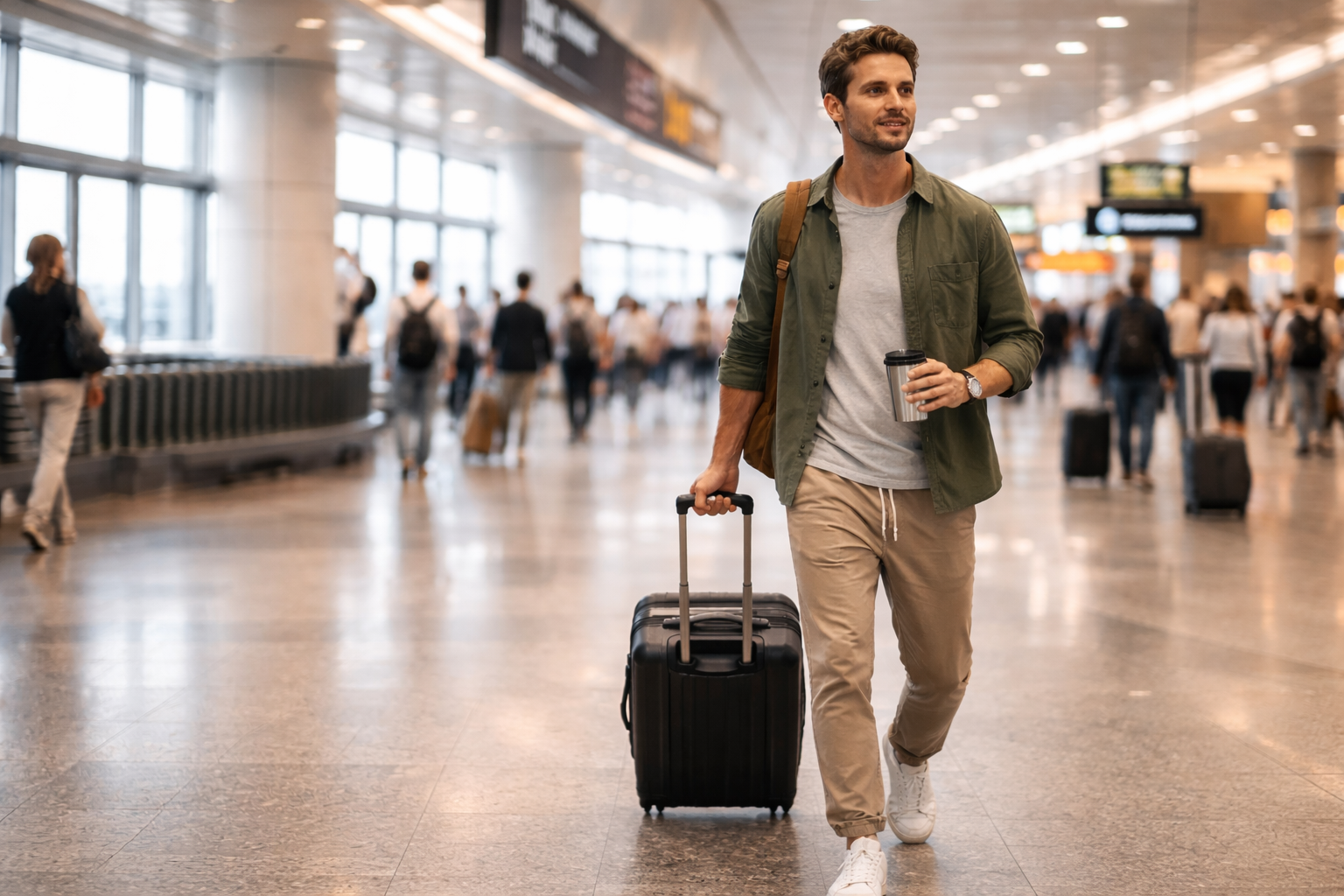 Outfit Tips That Keep Men Relaxed on Flights or Trains