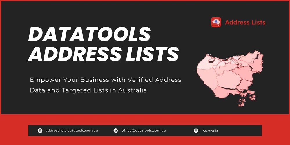 Empower Your Business with Verified Address Data and Targeted Lists in Australia
