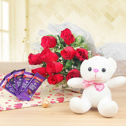 Valentines Day Roses to Mumbai