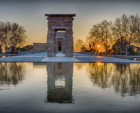 TEMPLE OF DEBOD: MONUMENT IN MADRID