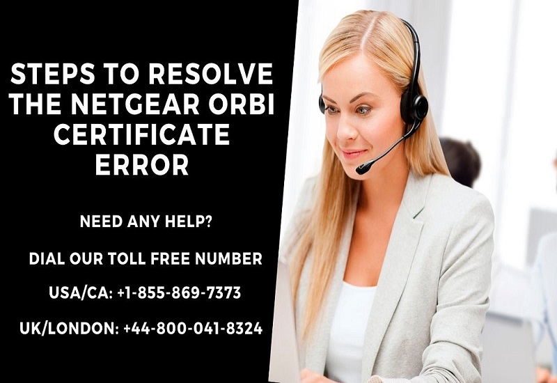 Steps to Resolve the Netgear Orbi Certificate Error