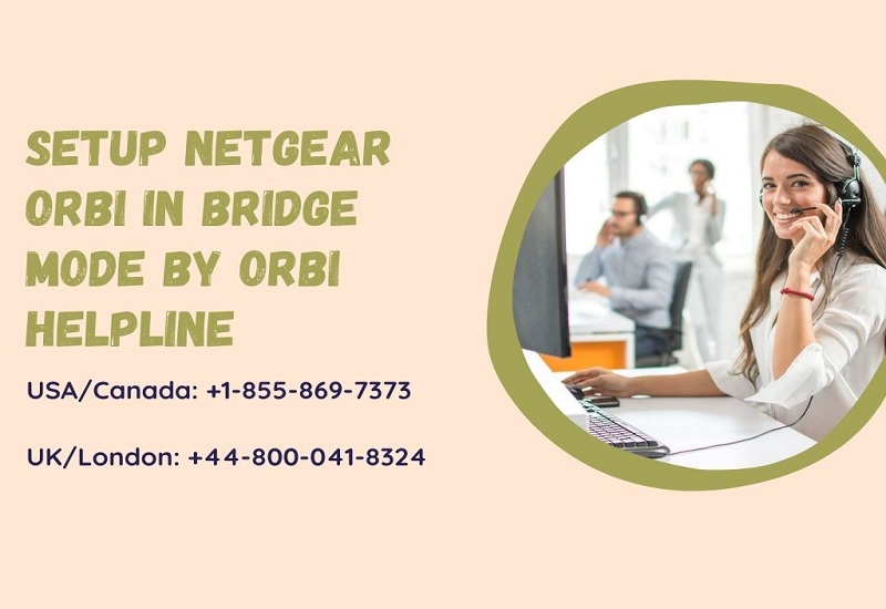 Setup Netgear Orbi In Bridge Mode By Orbi Helpline
