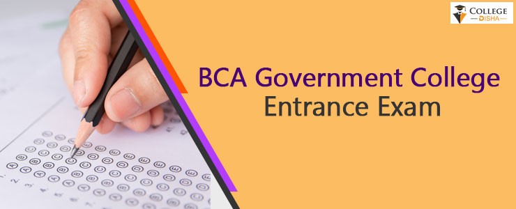 BCA Government College Entrance Exam 2020