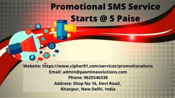 #PromotionalSMS Service provider in Delhi India