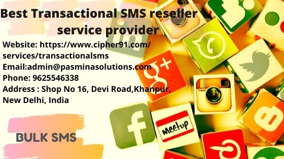 Transactional #BulkSMS Service Provider in Delhi India