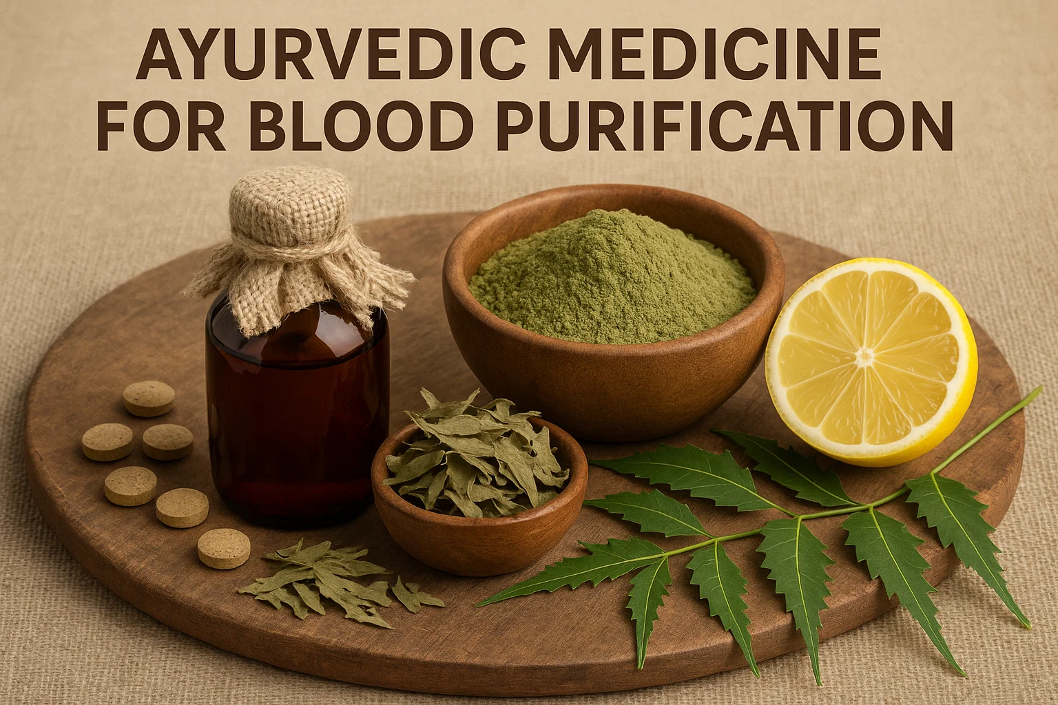 Ayurvedic Medicine for Blood Purification