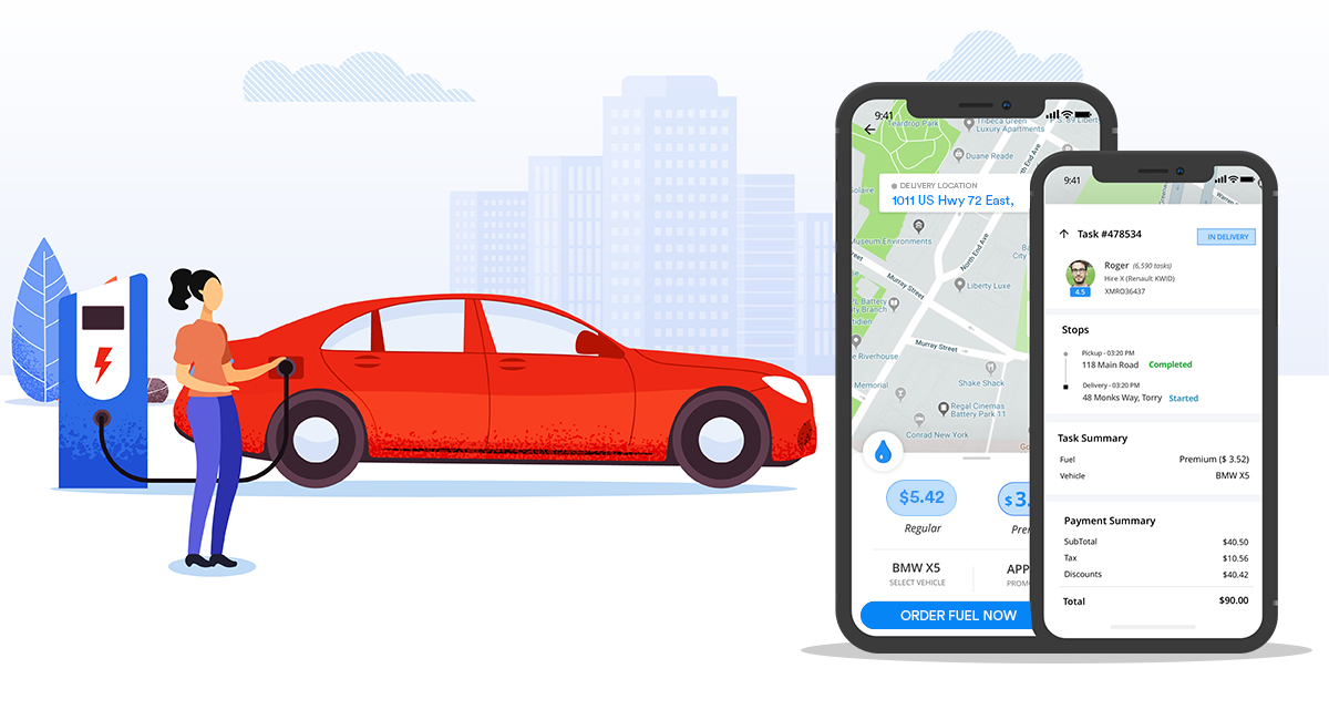 On Demand Fuel Delivery App Development