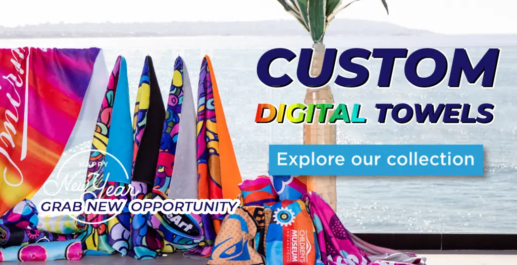 Full Color Round Towels: Premium Customization for Every Need